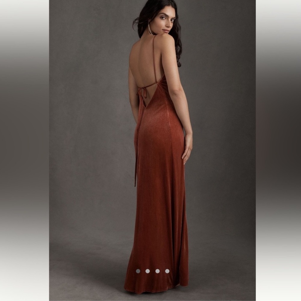 Jenny Yoo Velvet bridesmaid Sabrina Dress